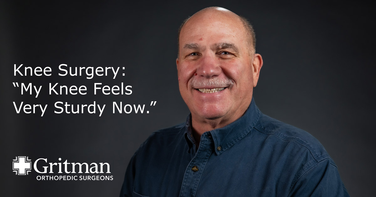 Kevin Haley orthopedic patient story David Bradley