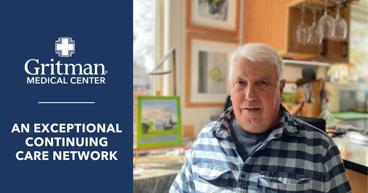 Moscow’s jay weisenstein is grateful to the many comprehensive care teams at gritman medical center who have helped him recover in the year since a double lung transplant.  