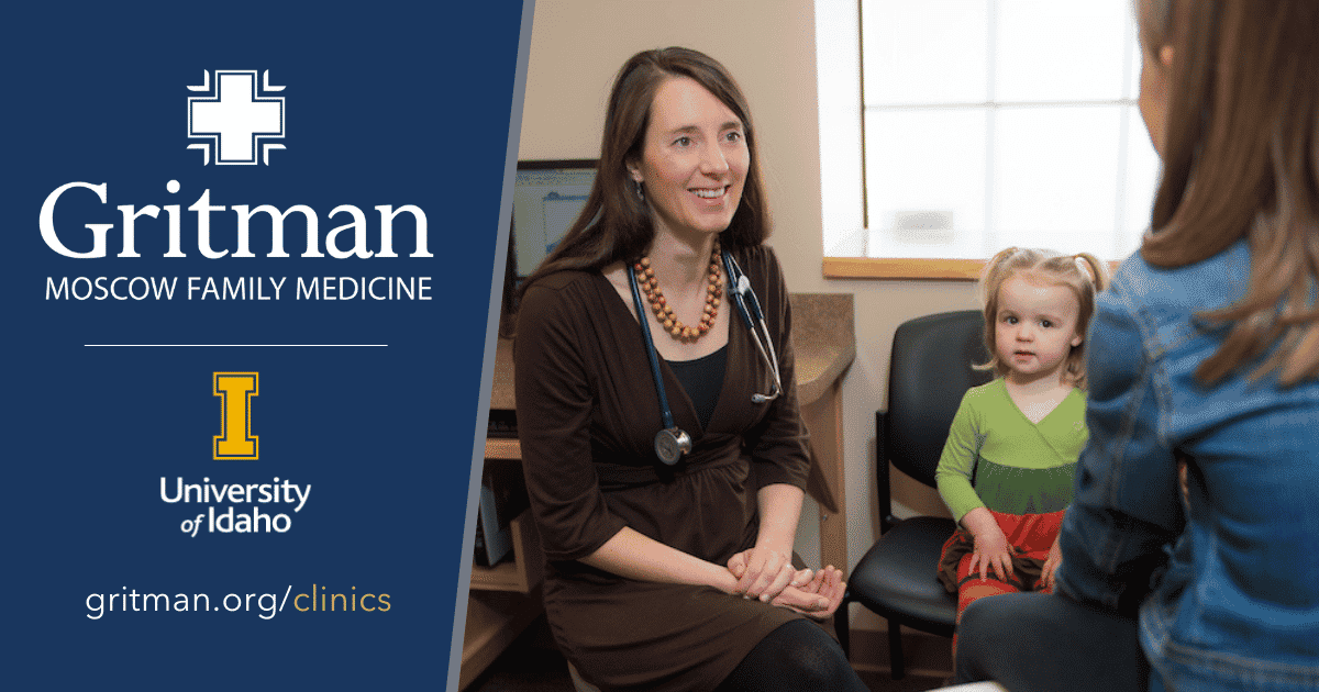 Gritman | moscow family medicine dr. Bryn parker, pictured here in 2016, has worked to foster a recruitment pipeline between the wwami program and the family medicine program at gritman. Photos are courtesy of the university of idaho.